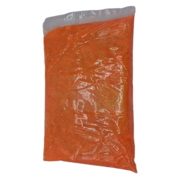 Sclipici Decorativ En-gros 1 kg – Granulație Fină pentru Decorațiuni Profesionale, portocaliu